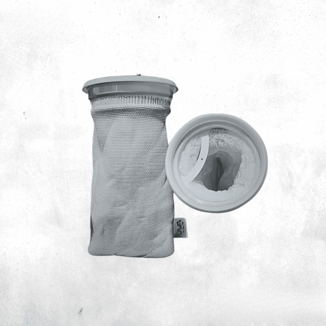 Vivaria Nylon Filter Sock 4" x 7" Filter Aquarium Laut/Tawar