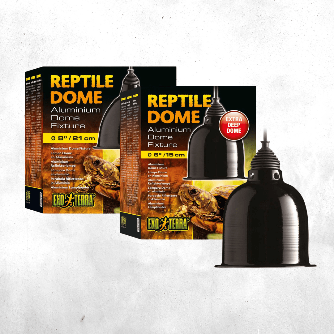 Exo Terra Reptile Dome - Aluminum Dome Fixture