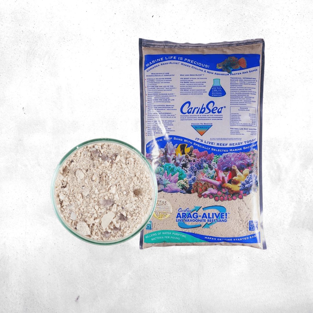 CaribSea Arag Alive Bimini Pink Live Sand - 10 Kg