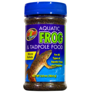 Zoomed Aquatic frog & tadpoles food